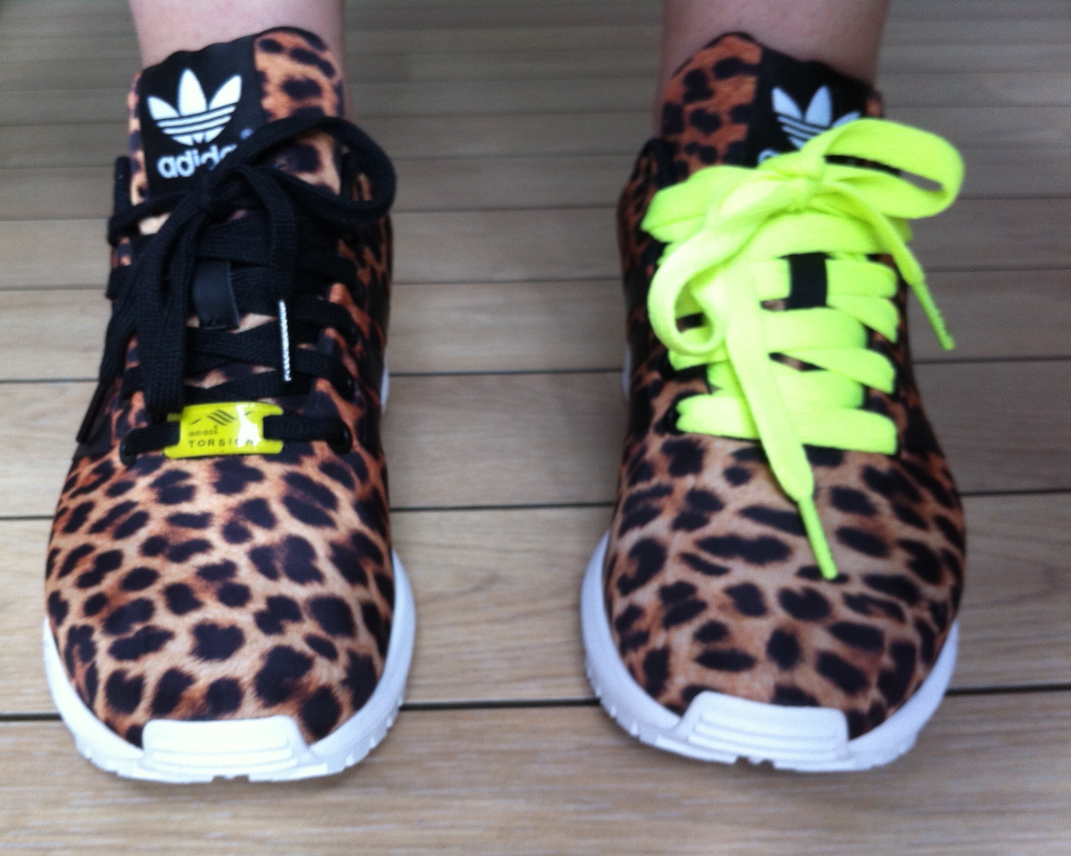 adidas zx flux leopard homme